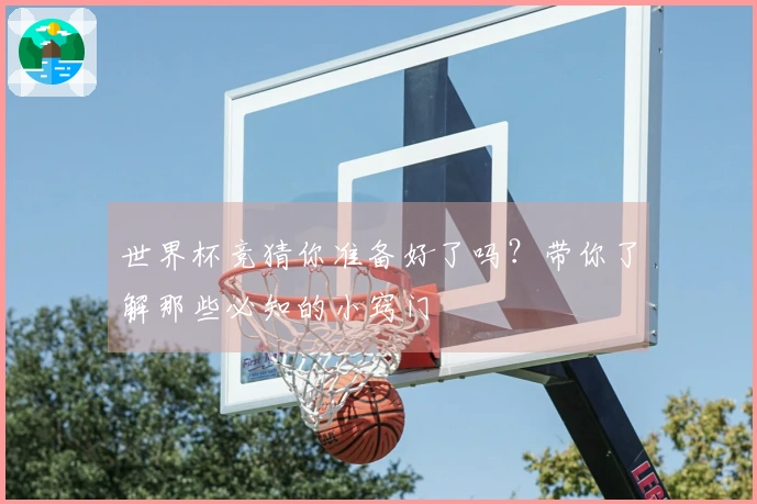 世界杯竞猜你准备好了吗？带你了解那些必知的小窍门